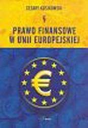 Okładka: Prawo finansowe w Unii Europejskiej