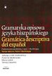 Okładka: Gramatyka opisowa języka hiszpańskiego