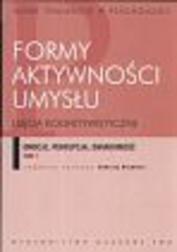 Okładka: Formy aktywności umysłu