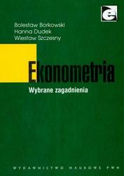 Okładka: Ekonometria Wybrane zagadnienia