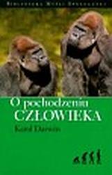 Okładka: O pochodzeniu człowieka