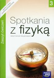 Okładka: Spotkania z fizyką 3 Zeszyt ćwiczeń